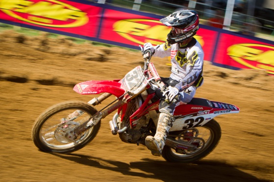 MXR2-THahn (32) finished 9th overall at Freestone (supercross.com photo)